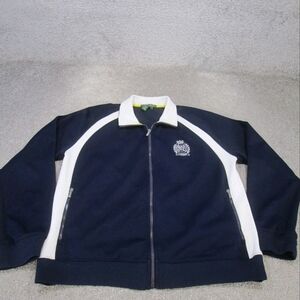 Ralph Lauren Active Navy and White Track Jacket 🎾✨